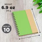 DISCOUNT PROMOS Eco Friendly Spiral Notebooks - Image 5