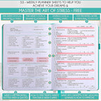 Life Planner - Undated Weekly & Monthly Planner, 12-Month Journey to Increase - Image 4