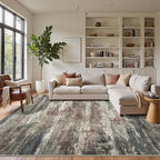 GENIMO 8x10 Area Rugs, Machine Washable Rugs - Image 3