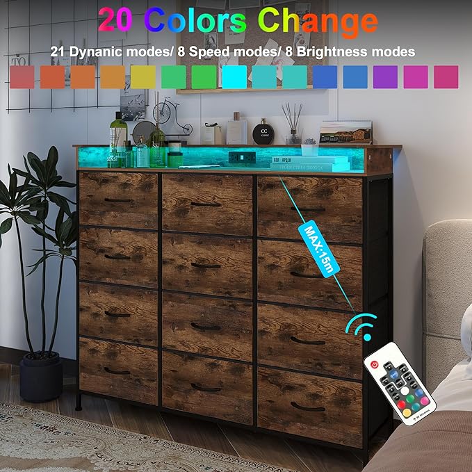 Welfuturer Dresser for Bedroom - Image 5
