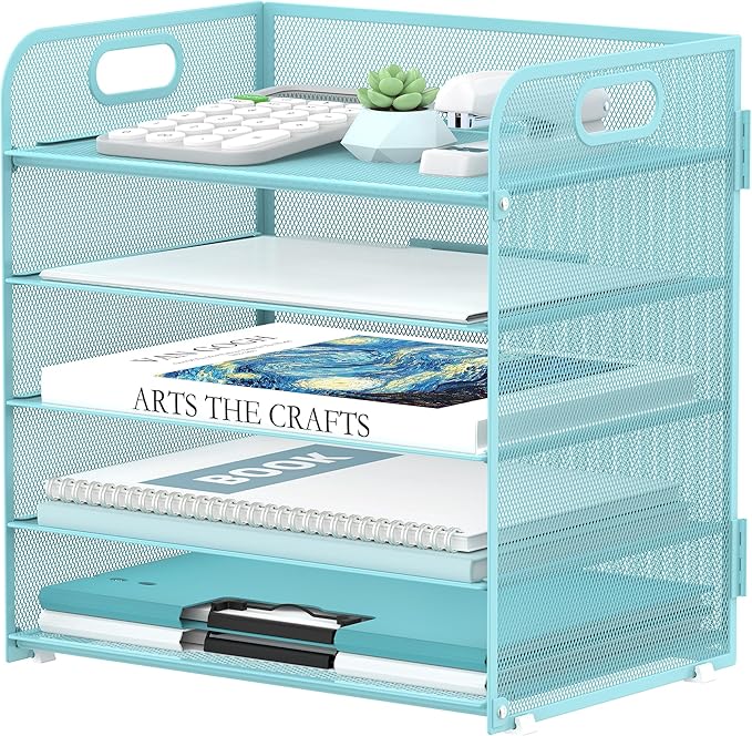 Supeasy 5 Trays Paper Organizer Letter Tray by SUPEASY