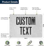 Custom Sign, Custom Street Sign, 11 Font Colors, 13 Font Styles, 4 Hole Options - Image 6