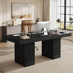 Tribesigns 63-Inch Executive Desk, Modern Office Computer Desk - Image 5