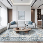 GENIMO 4x6 Area Rugs for Living Room, Machine Washable Rug, Non Slip Vintage - Image 9