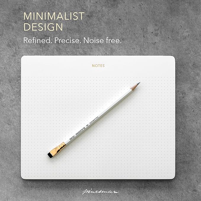 Pinesman - Mouse Pad Notepad for Professionals, 3 Pack, 9.8" x 7.9", 150 Sheets - Image 4