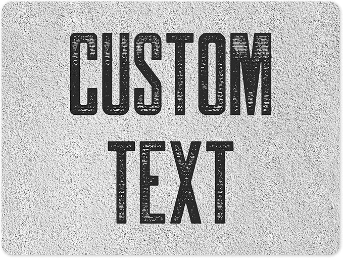 Custom Sign, Custom Street Sign, 11 Font Colors, 13 Font Styles, 4 Hole Options by MySignCenter