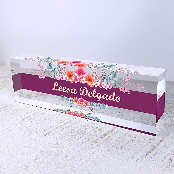 Artblox Office Desk Name Plate Personalized | Custom Name Plates - Image 5