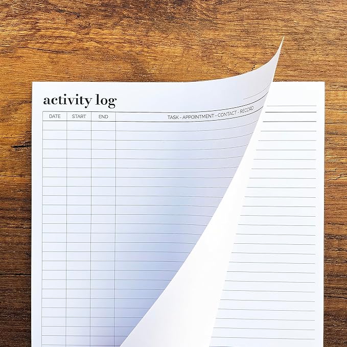 Activity Log Notepad 11x8, 5 - Image 4
