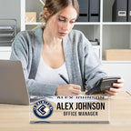 Personalized Name Plate for Desks, Custom Desk Name Plates, Acrylic Name Plate - Image 6