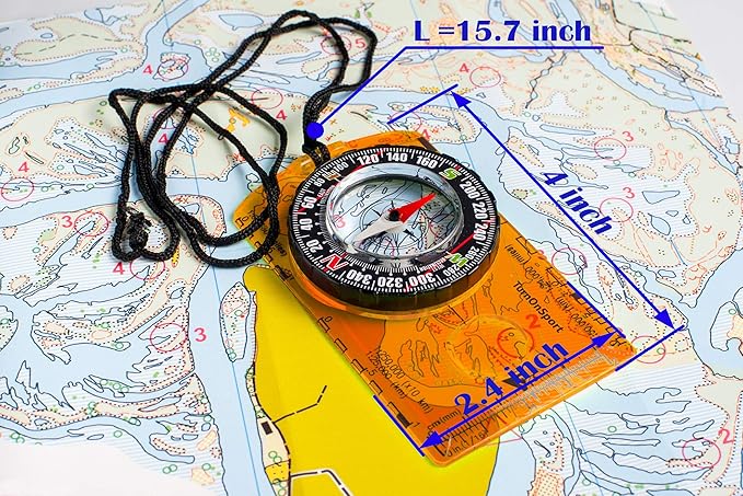 TurnOnSport Orienteering Compass - Image 4