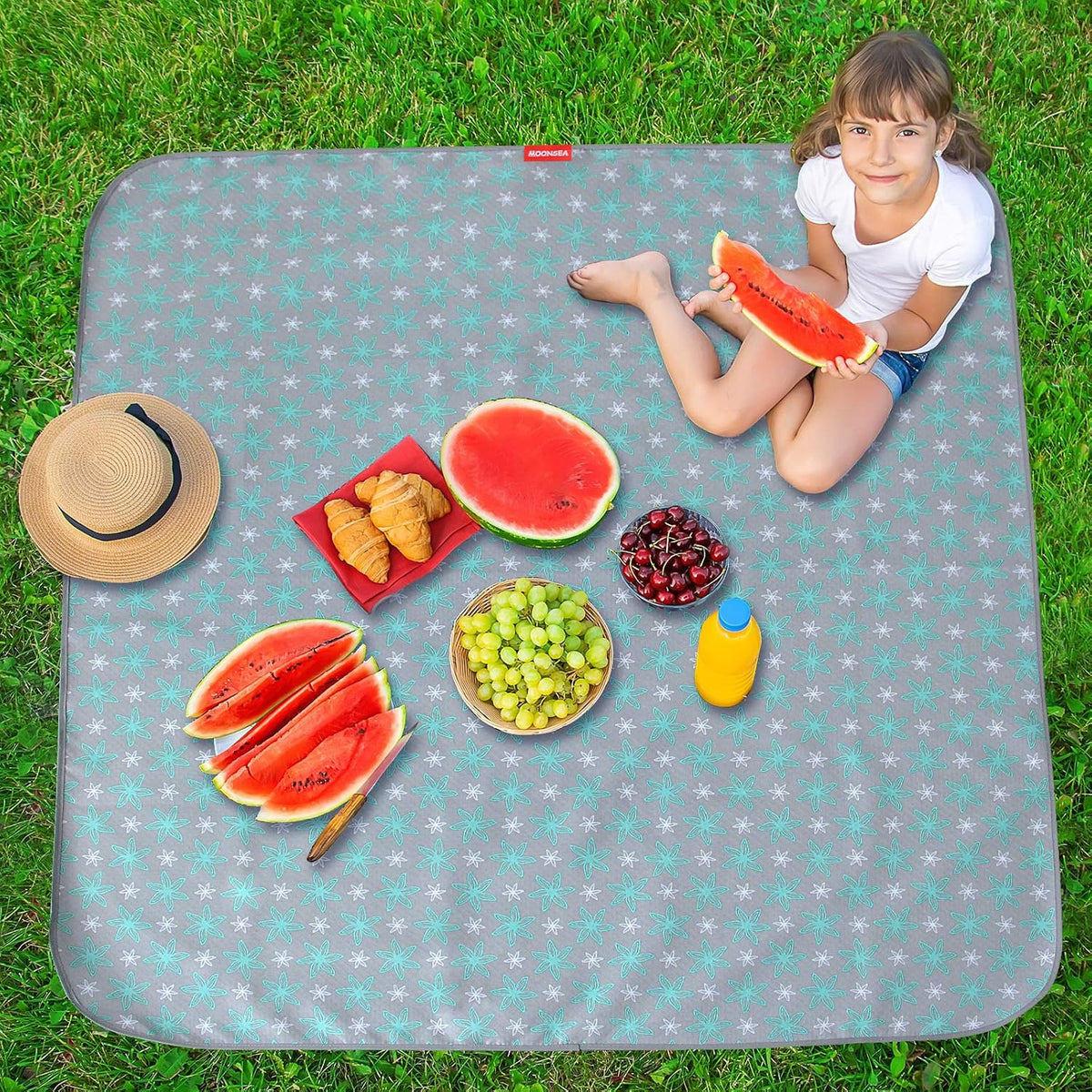 Extra Large Splat Mat, Waterproof Non Slip Floor Splash Mat 54"x72"...