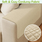 Couch Arm Covers, Waterproof Armrest Cover - Image 4