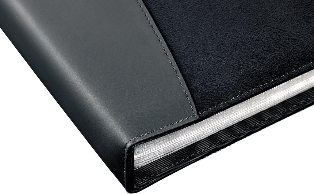 Rexel Soft Touch Display Book A4 Black Combo (36 Pockets)