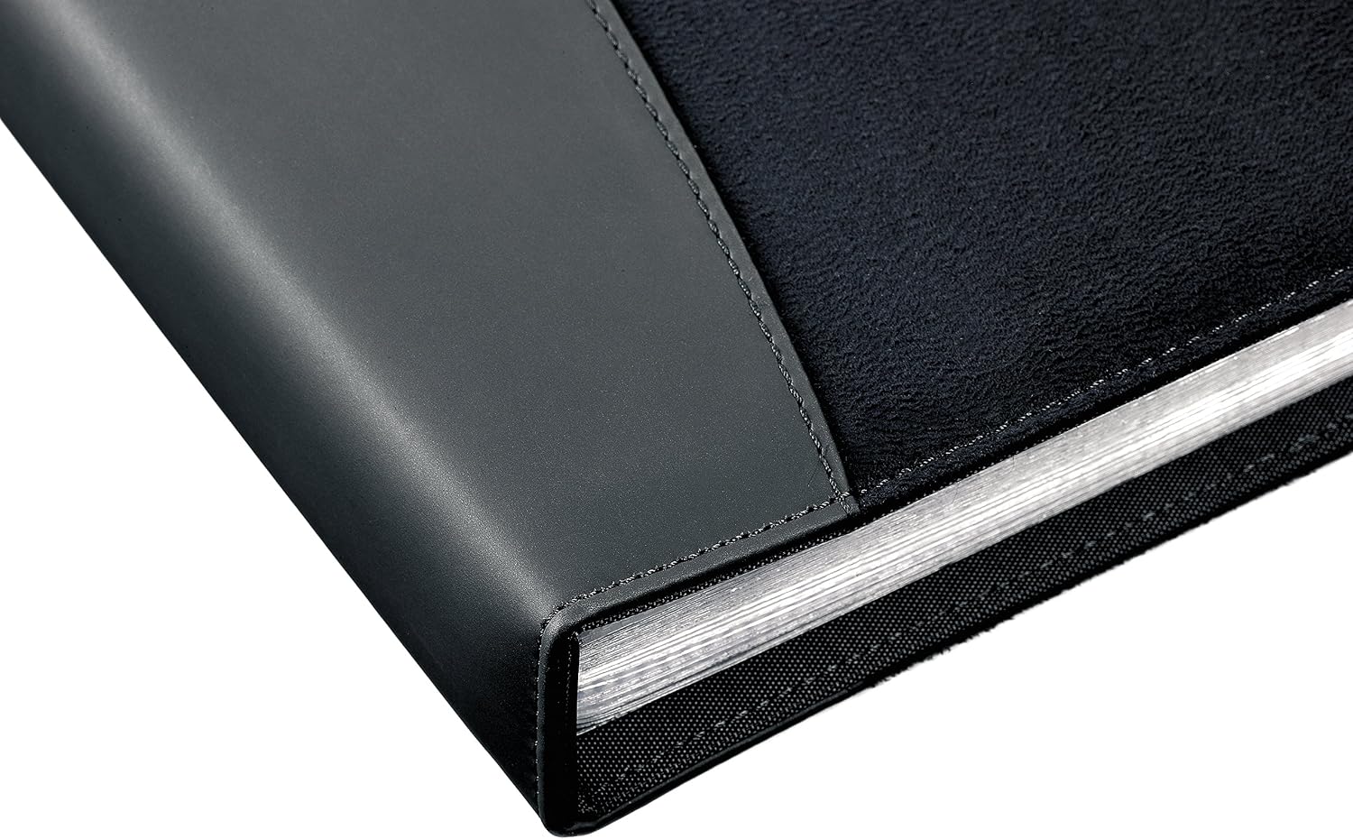 Rexel Soft Touch Display Book A4 Black Combo (36 Pockets)
