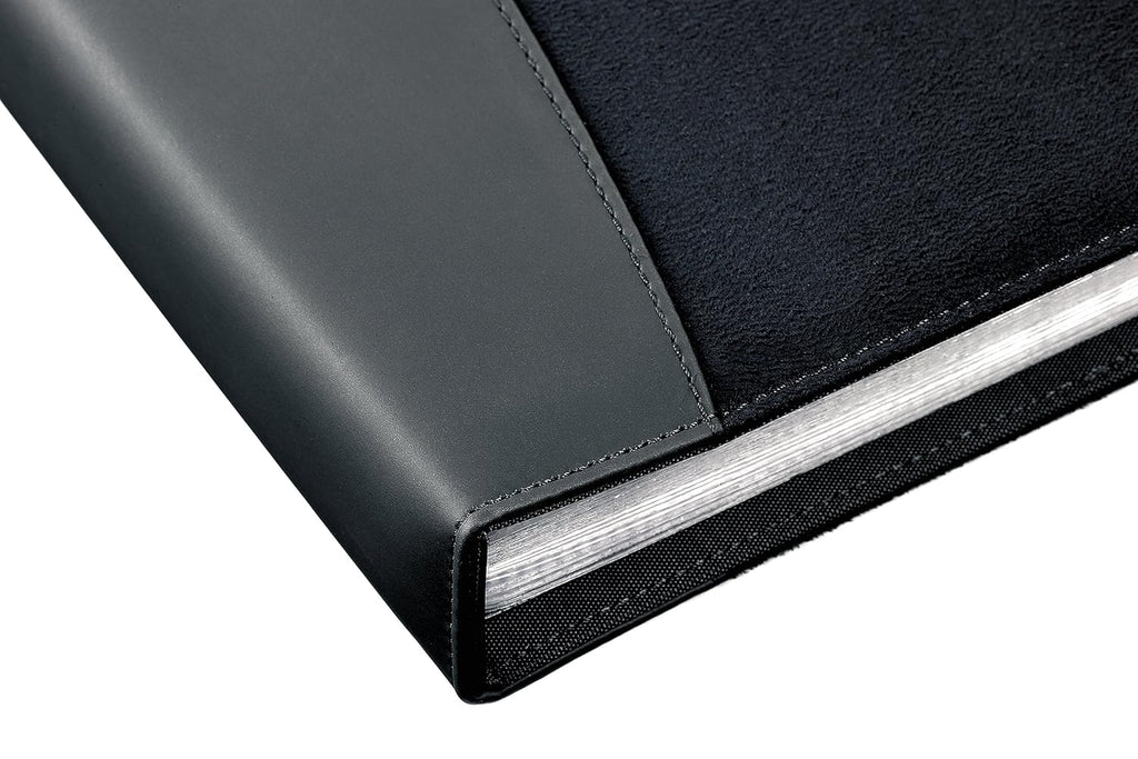 Rexel Soft Touch Display Book A4 Black Combo (24 Pockets)