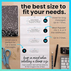 ExcelMark Custom Stamp – Clear & Crisp Impressions – Personalized Self-Inking - Image 5