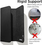 Chair Mat for Carpet, Multi-Surface Grip, Dark Gray, 48" x 36" | Curl & Crack Resistant Floor Protector for Office Desk Chair & Gaming Chair, Silent Rolling | 2-3X Thicker at 0.25"