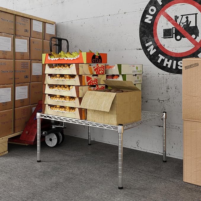 Regal Altair 24" Deep x 30" Wide x 14" Height Wire Shelving Kit | 1-Tier | NSF - Image 5