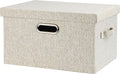 Graciadeco Medium 15" 21 Quart Collapsible Stackable Storage Bins by GraciadecoStorage