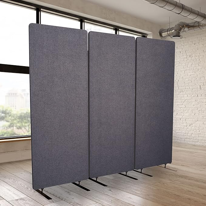 Stand Up Desk Store ReFocus Freestanding Noise Reducing Acoustic Room Wall - Image 3