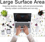 Cute Flower Mouse Pad Aesthetic Desk Mat Plants Large Extended Gaming Mousepad - Image 4