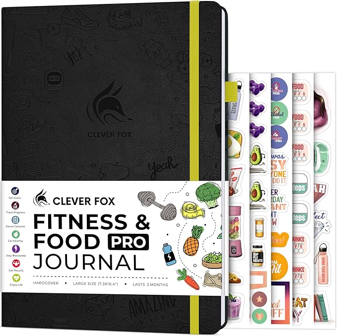 Clever Fox Fitness & Food Journal PRO – Daily Workout & Meal Planner by CleverFox