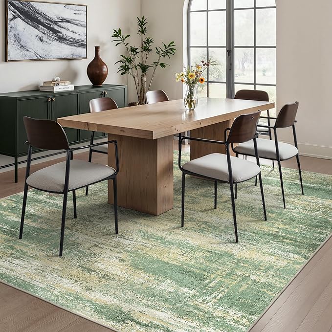 GENIMO 8x10 Area Rugs, Machine Washable Rugs - Image 8