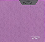 Five Star 2-Pocket Folder, Plastic Folder with Stay-Put Tabs and Prong Fasteners, Holds 8-1/2" x 11" Paper, Amethyst Purple (38750)