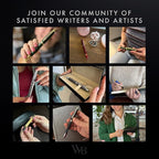 Wordsworth & Black Majesti Fountain Pen-, Luxury Case, 24K Gold Finish; 18K - Image 7