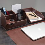 Gallaway Leather Letter Desk Organizer - Image 4