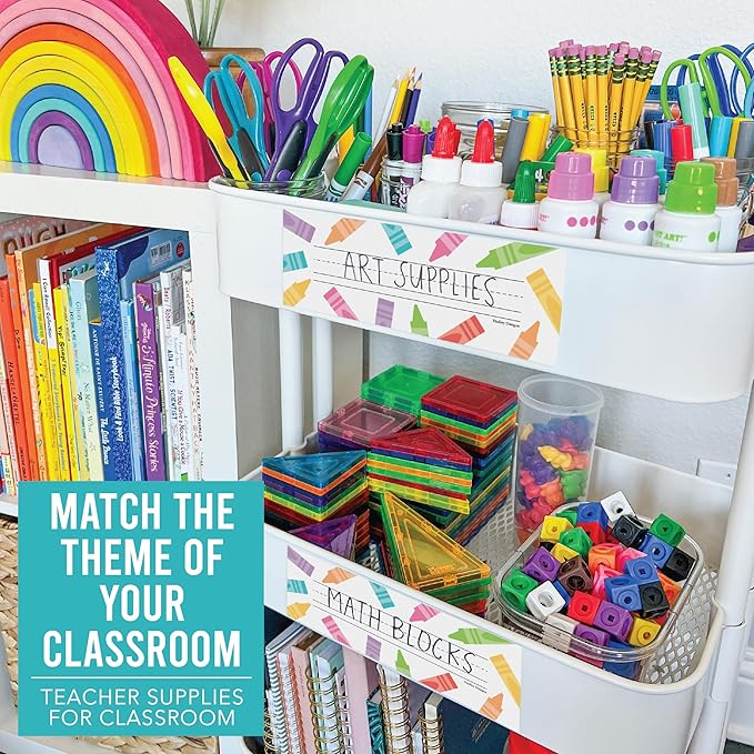 Desk Name Tags for Classroom -25 Student Name Plates for Classroom Kindergarten - Image 3