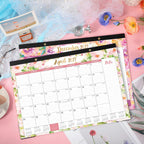2027 Desk Calendar - Jan. 2027 - Dec. 2027, 12 Months Large Monthly Desk Calendar 2027, 17" x 12", Desk Pad, Large Ruled Blocks, To-do List & Notes