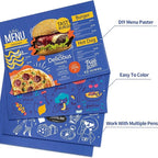 25 Sheets Navy Blue Cardstock - Image 4