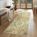 GENIMO 2'6"x6 Runner Rugs for Hallway, Machine Washable Non Slip Vintage Rugs