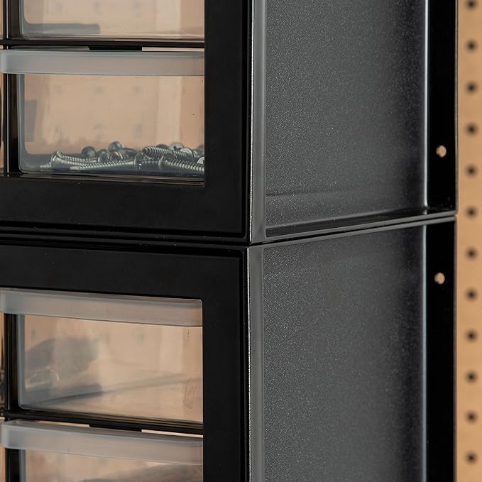 IRIS USA Screw Tool Organizer Small Parts Cabinet, Electronics Hardware Nuts - Image 8