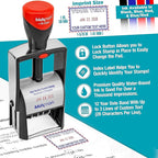 MaxMark Heavy Duty Self Inking Date Stamp - Image 4