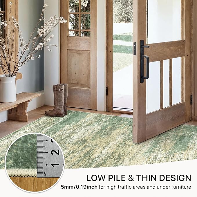 GENIMO 8x10 Area Rugs, Machine Washable Rugs - Image 6