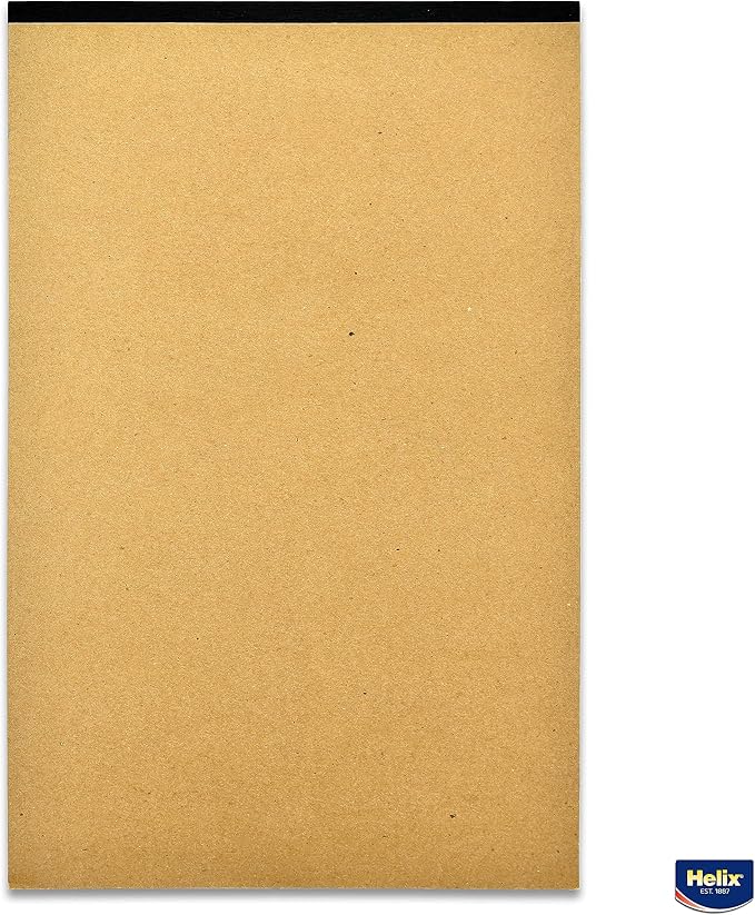 Helix - 100% Rag Vellum Paper Pad - 1 Inch Equals 8x8 Grid - 11 Inch x 17 Inch - Image 5