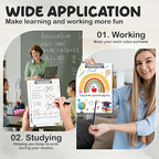 APIILVPQ Teacher Clipboard, Rainbow Clipboards - Image 5