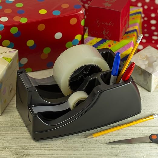 Officemate Heavy Duty Weighted 2-in-1 Tape Dispenser - Image 6