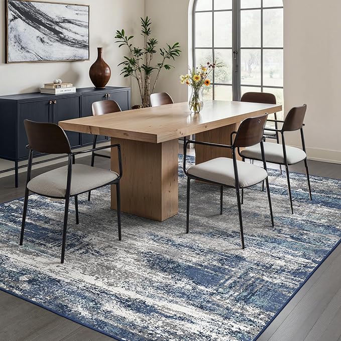 GENIMO 5x7 Area Rugs-Washable Area Rug Lightweight Low Pile, Non Slip Indoor - Image 8
