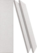 BUBOS 2 PCS Acoustic Panels, 47.2''x11.8'' Fabric Soundproof Wall Panels by BUBOS