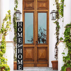 Home Sweet Home Sign for Front Door, Wood Rustic Front Porch Décor, Farmhouse - Image 8