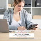 Personalized Name Plate for Desk, Custom Desk Name Plate, Acrylic Name Plate - Image 6