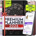 Law of Attraction Planner 2026 Deluxe by FreedomMastery