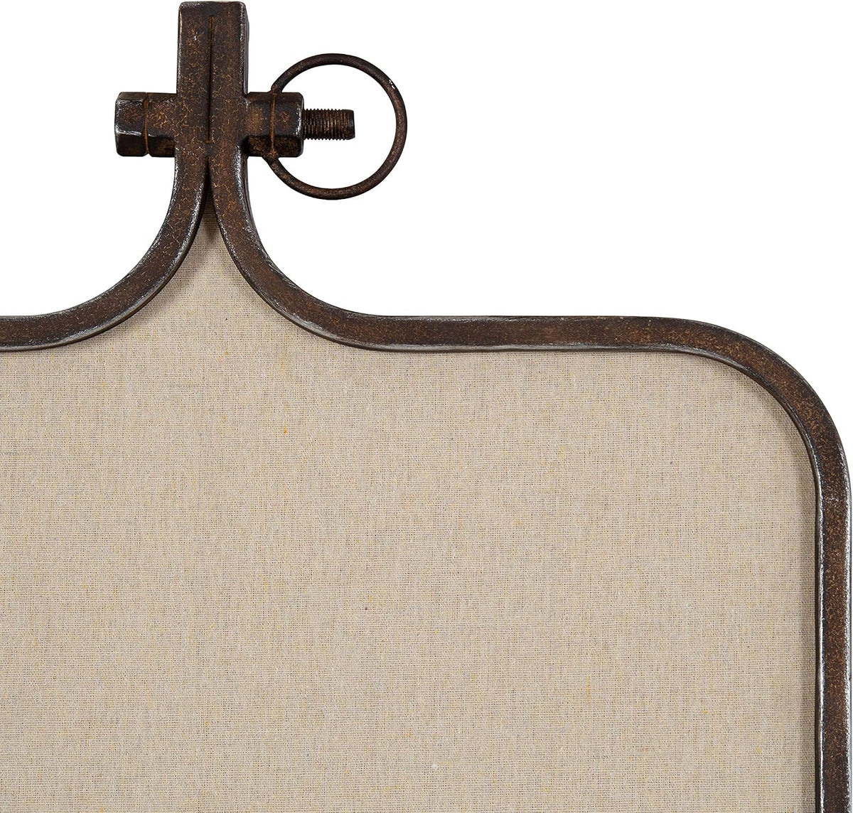 Kate and Laurel Yitro Modern Farmhouse Metal Rectangle Decorative Pinboard, 2...