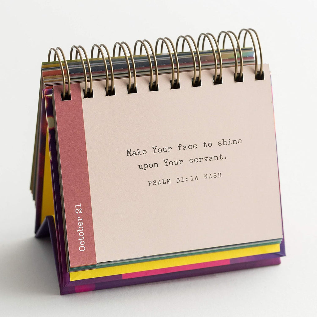 DaySpring - Shine Bright Every Day: Sparkling Reflections of You - A DaySpring Inspirational DayBrightener - Perpetual Calendar (10176)