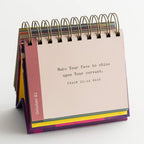 DaySpring - Shine Bright Every Day: Sparkling Reflections of You - A DaySpring Inspirational DayBrightener - Perpetual Calendar (10176)