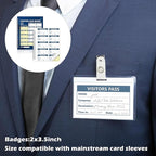 1 Pack of 500 Visitor Badges Registry Log - Image 6