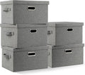 Graciadeco Medium 15" 21 Quart Collapsible Stackable Storage Bins by GraciadecoStorage